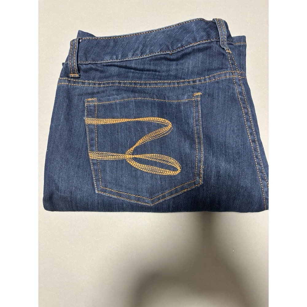 Seven7 Women's Jeans Blue Size 20  Straight Leg Stretch Mid Rise  Denim